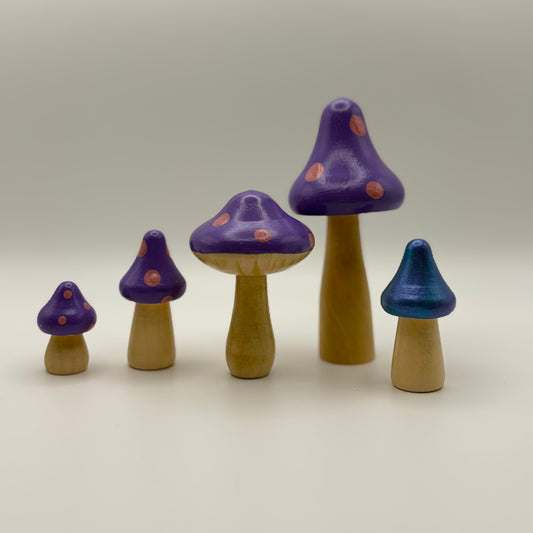 Mushrooms in Fairy Dust