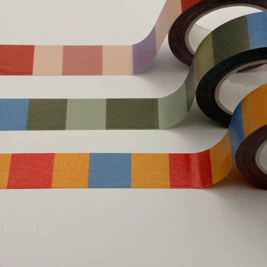 Washi tape- Colorblock