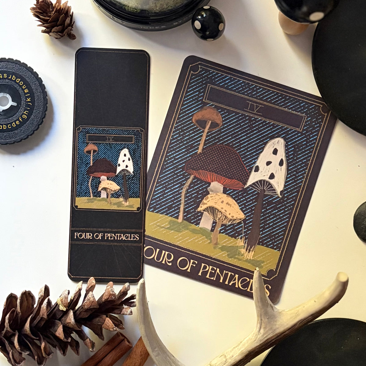 Bookmark - Four of Pentacles