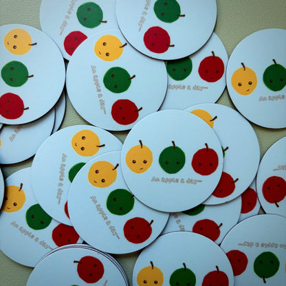 Magnet - An Apple A Day