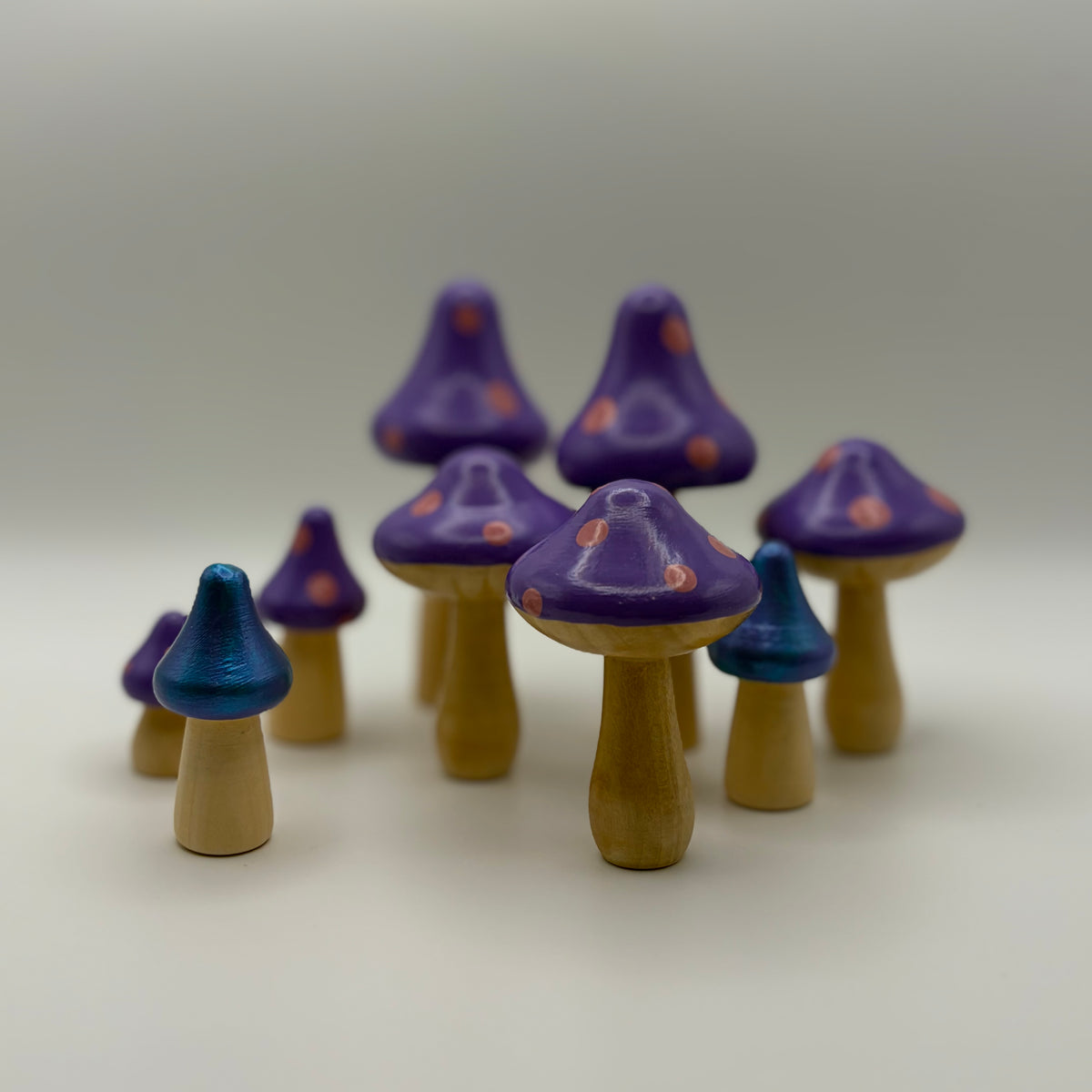 Mushrooms in Fairy Dust