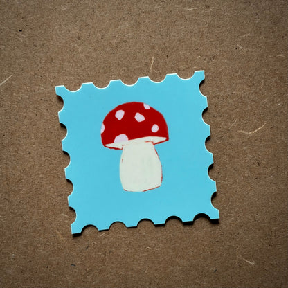 Sticker - Red Polka