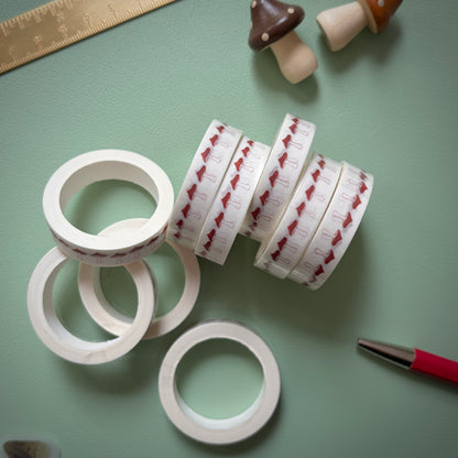 Washi Tape - Dancing Mushrooms