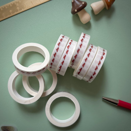 Washi Tape - Dancing Mushrooms